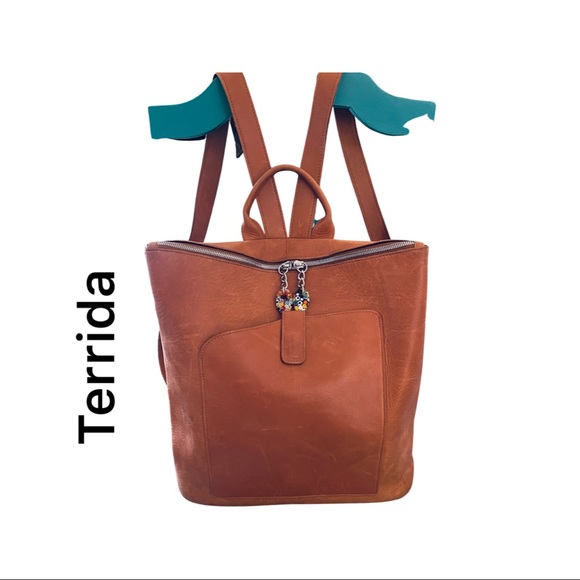 Terrida Handbags - Terrida Luxury Travel Bag Genuine Leather Backpack